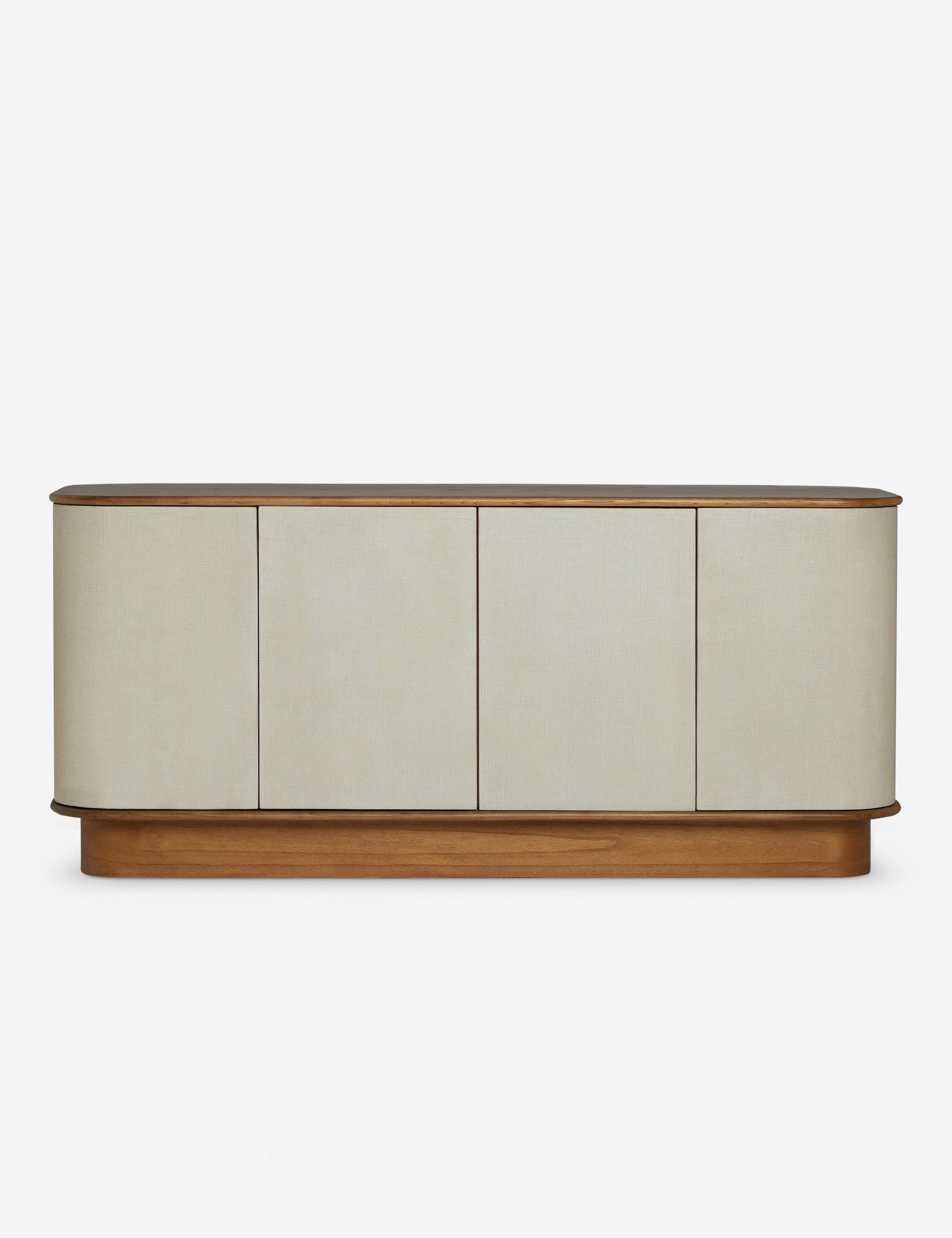 Open Box: Clinton Sideboard, Ivory Raffia