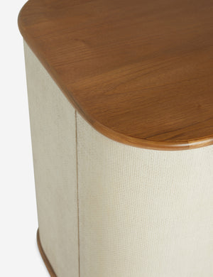 Open Box: Clinton Sideboard, Ivory Raffia
