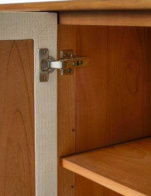 Open Box: Clinton Sideboard, Ivory Raffia