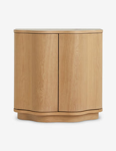 Open Box: Cora Nightstand, Natural by Lolly Lolly Ceramics