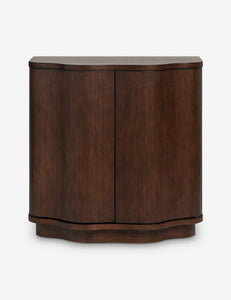 Open Box: Cora Nightstand, Walnut by Lolly Lolly Ceramics