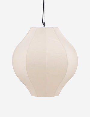 Ozell lantern paper shade pendant light.