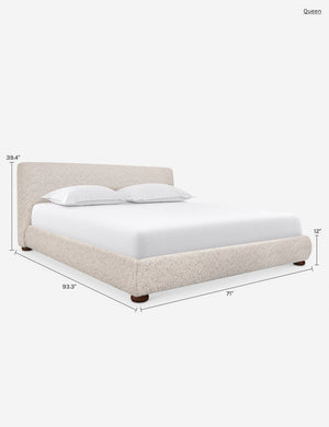 Conley Storage Bed : Light Gray / Queen