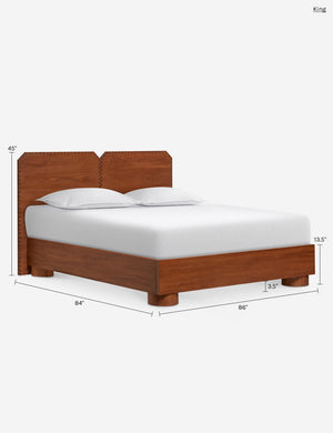 Open Box: Plymouth Bed, Natural King by Sarah Sherman Samuel