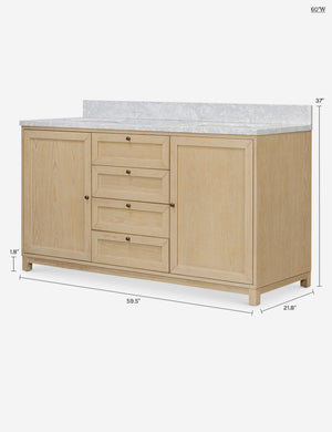 Jessop Bath Vanity : Black / 48