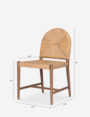 Metcalf Outdoor Dining Chair : Natural