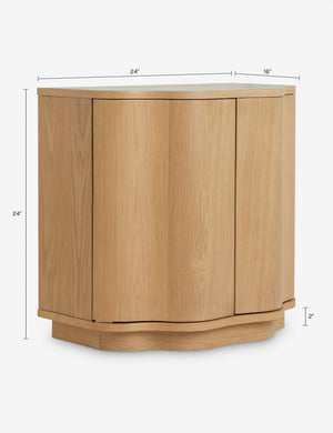 Cora Nightstand by Lolly Lolly Ceramics : Natural
