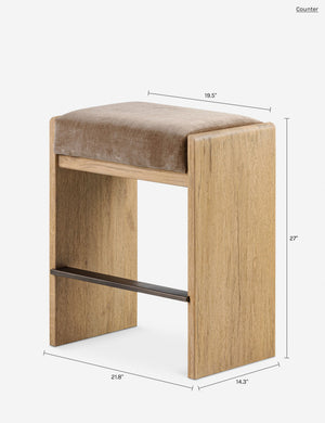 Hardin Bar And Counter Stool : Mushroom / Bar