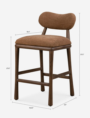 Juna Counter Stool by Amber Lewis x Four Hands : Ochre