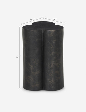 Berlin Indoor / Outdoor Side Table : Bronze