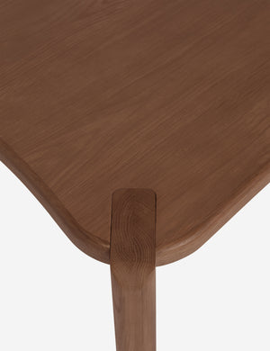 Grifo wavy sculptural oak coffee table by Aimee Song