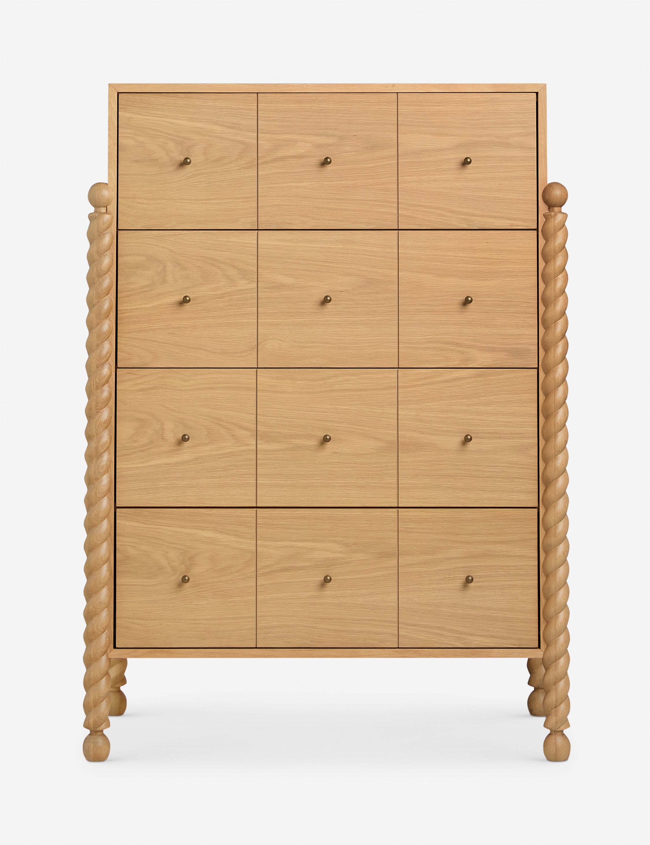 Open Box: Hawser Tall Dresser, Natural by Sarah Sherman Samuel