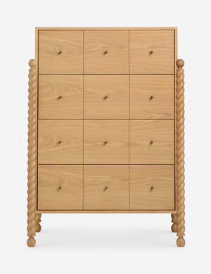 Open Box: Hawser Tall Dresser, Natural by Sarah Sherman Samuel