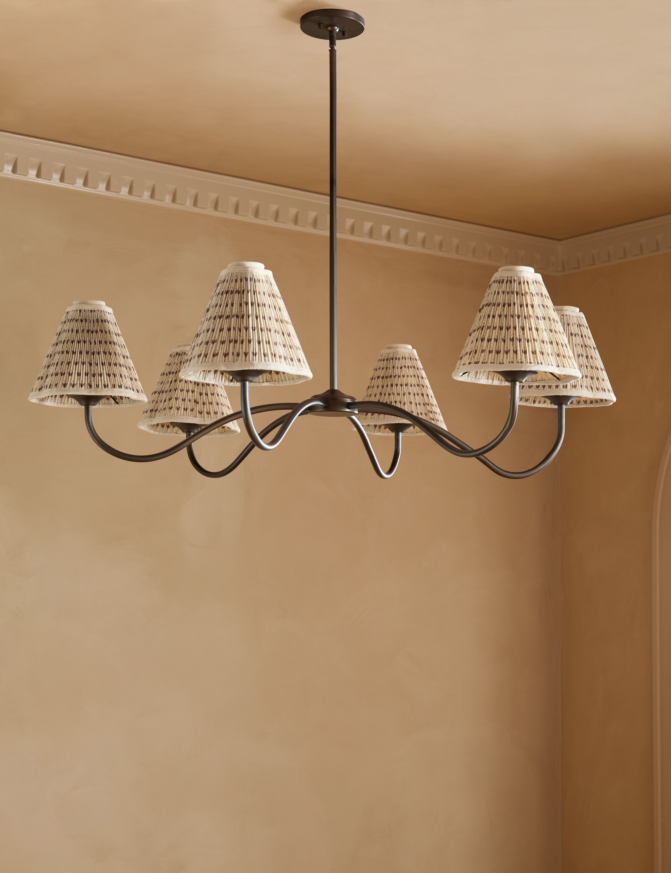 Open Box: Jordan Chandelier, Poiret and Antique Bronze 52"Dia