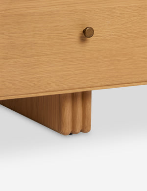 Open Box: Keshan 6-Drawer Dresser, Natural and Travertine