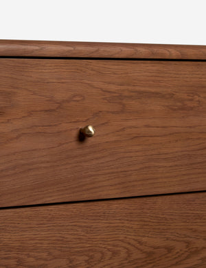 Open Box: Lasya 6-Drawer Dresser, Cool Brown
