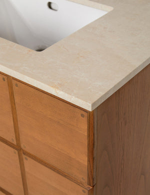 Open Box: Lee Bath Vanity, Russet 72