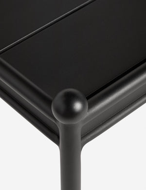 Open Box: Leni Outdoor Coffee Table, Black