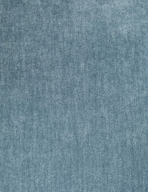 Denim Performance Striated Velvet Fabric Swatch
