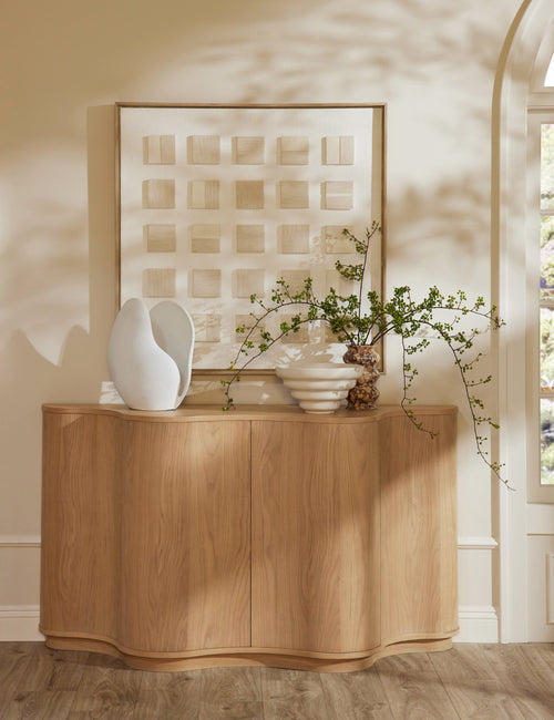 #showall::41798115459171 | Cora half-moon, wavy light-wood sideboard