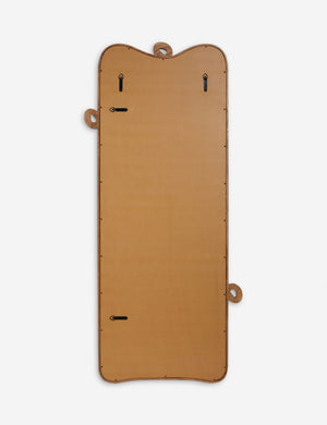 Open Box: Looped Wood Floor Mirror, Natural, 32