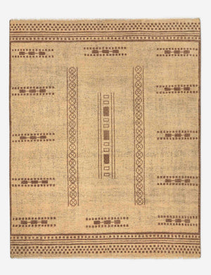 Loring Hand-Knotted Wool Rug Swatch, Mink