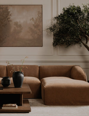 Maddox Modular Right Chaise : Mocha