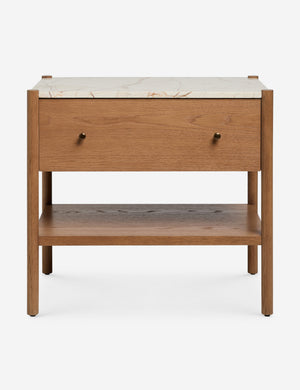 Open Box: Philana Nightstand, Walnut Oak 26