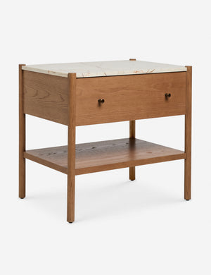 Open Box: Philana Nightstand, Walnut Oak 26