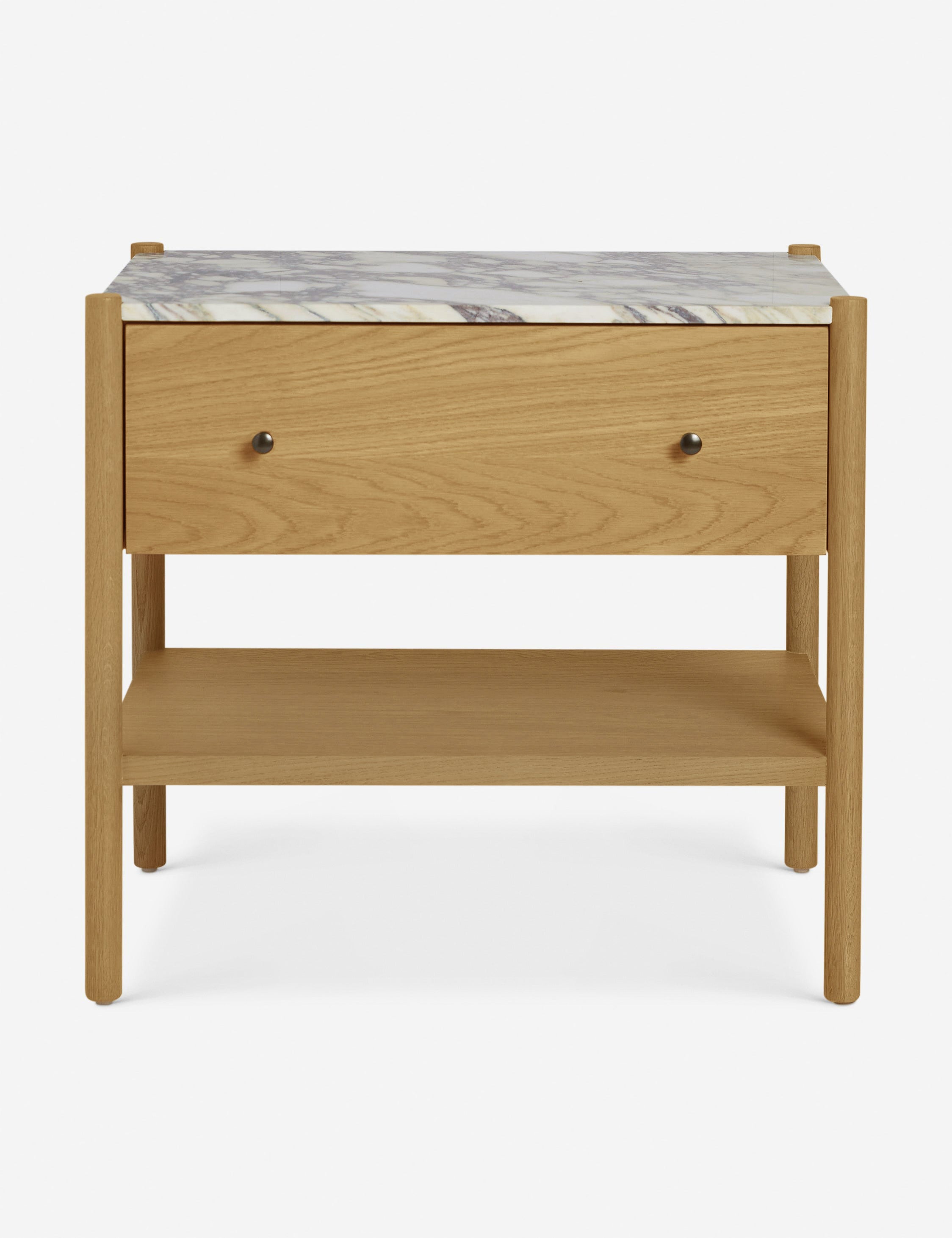 Open Box: Philana Nightstand, Honey Oak 26"W
