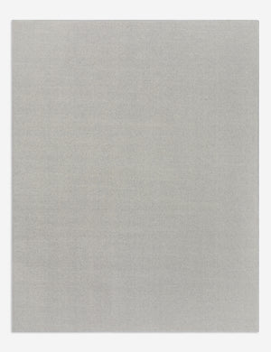 Custom Polina Flatweave Wool Rug, Cloud