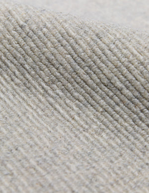 Custom Polina Flatweave Wool Rug, Cloud
