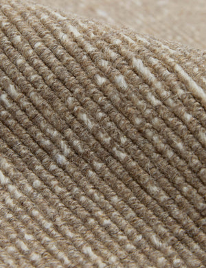 Custom Polina Flatweave Wool Rug, Weathered Oak