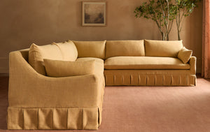 Portola Pleated Sectional Sofa
