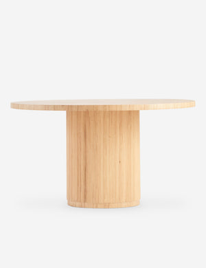 Open Box: Elvia Round Dining Table, Natural