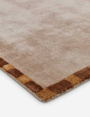 Open Box: Rajaa Hand-Loomed Viscose Rug, Blush, 10' x 14' by Sarah Sherman Samuel