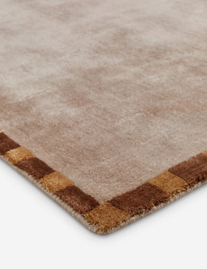 Rajaa Hand-Loomed Viscose Rug Swatch by Sarah Sherman Samuel, Blush