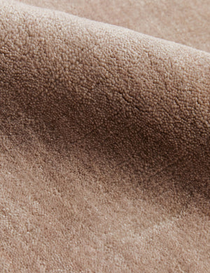 Rajaa Hand-Loomed Viscose Rug Swatch by Sarah Sherman Samuel, Blush