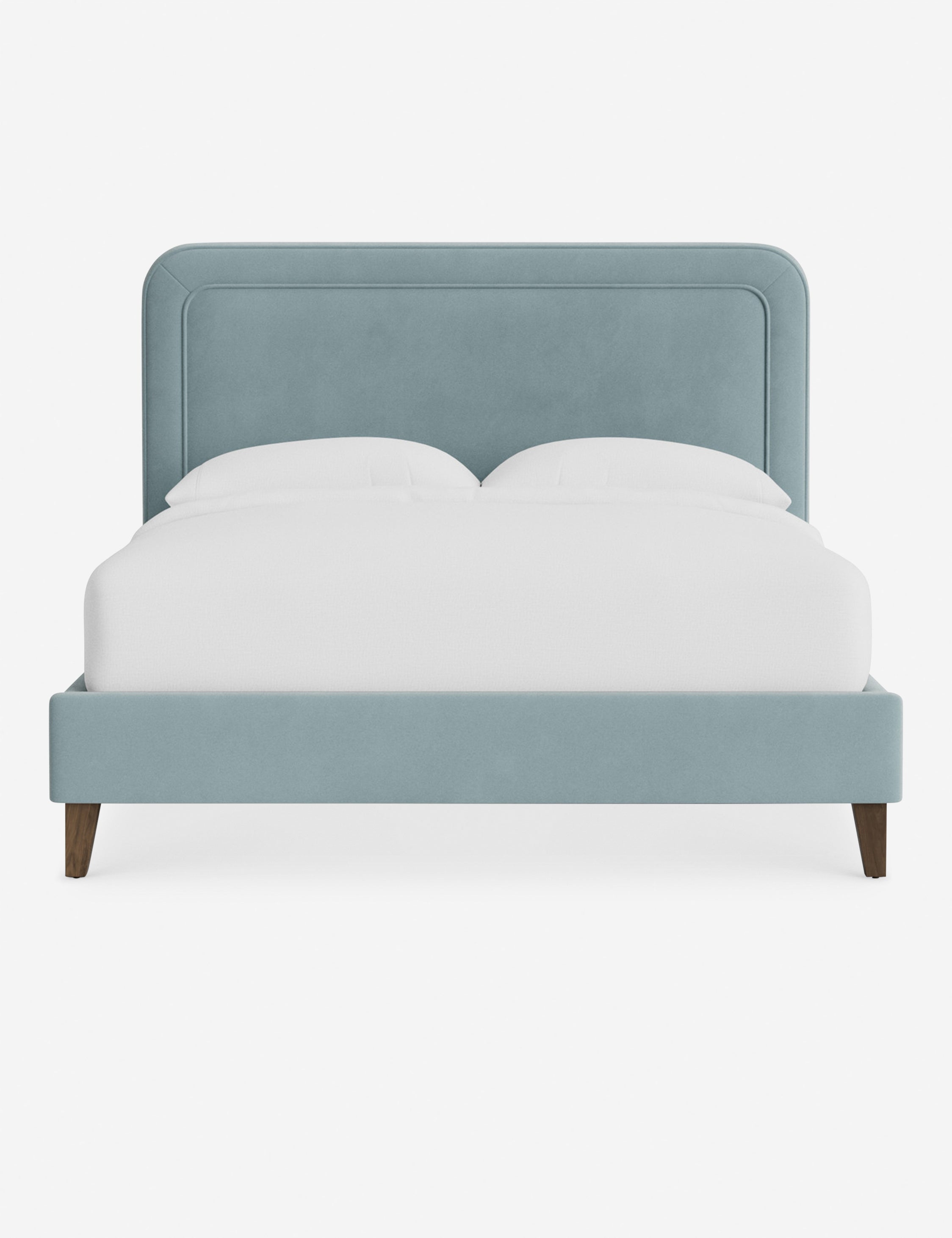 #color::sky-blue-classic-velvet #size::queen #leg-finish::chestnut