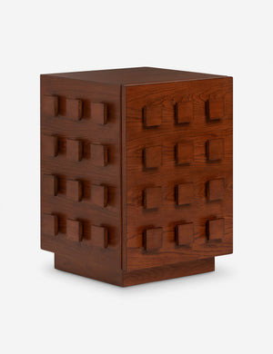 Open Box: Soren Nightstand, Pecan by Sarah Sherman Samuel
