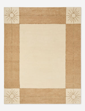 The Stansby Hand-Knotted Starburst Wool Rug by Jake Arnold