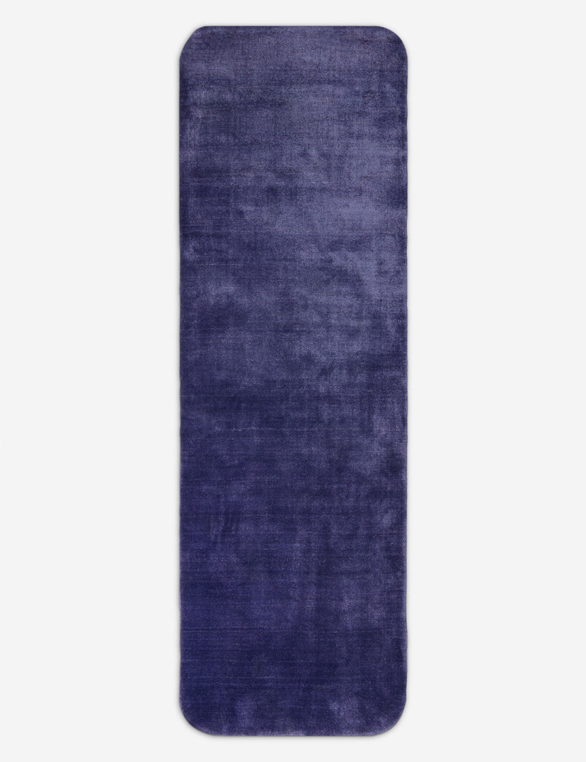 #color::violet #size::2-6--x-8--runner | Sutton Solid Color Hand-Loomed Viscose Runner Rug by Aimee Song