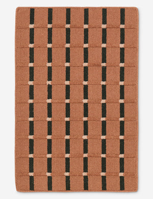 Thara Hand-Loomed Wool Rug Swatch, Blush