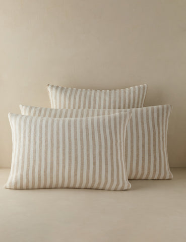 Thayer Striped European Flax Linen® Bedding Collection