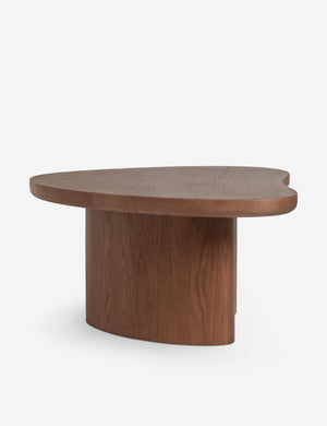 Torino sculptural dark brown nesting coffee table by Aimee Song