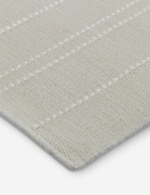 Custom Vellani Flatweave Rug, Ivory
