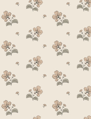 Vintage Floral Wallpaper by Rylee + Cru Swatch