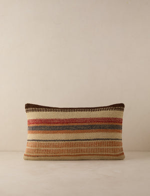 Vintage Lumbar Pillow No. 196, 12