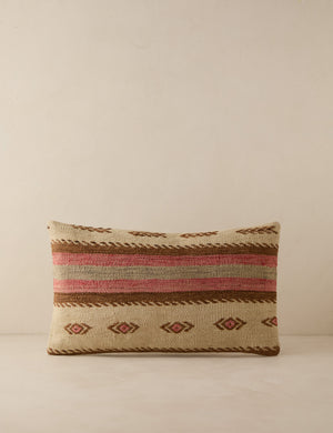 Vintage Lumbar Pillow No. 210, 12