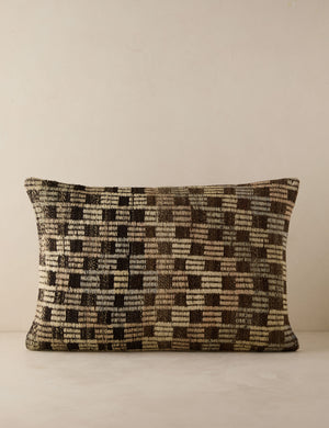 Vintage Lumbar Pillow No. 217, 16